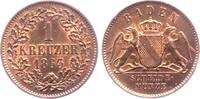 Baden 1 Kreuzer Friedrich I. (1852-1907) -
