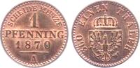 Brandenburg - Preussen 1 Pfennig König Wilhelm I. (1861-1888) -