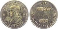 USA Medaille 35. Präsident der USA - John F. Kennedy (1961-1963) -