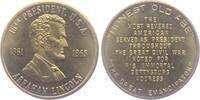USA Medaille 16. Präsident der USA - Abraham Lincoln (1861-1865) -