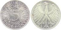 Deutschland - BRD 5 Mark 1969 F Silberadler ss 17.26 US$  +  11.49 US$ shipping