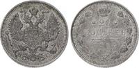 Russland 20 Kopeken Nikolaus II. 1894-1917. -
