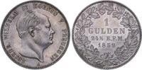 Hohenzollern-Sigmaringen Gulden Friedrich Wilhelm IV. König von Preussen 1849-1861.