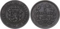 Luxemburg 5 Centimes Wilhelm III. von Niederlande 1849-1890. -