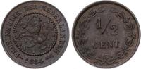 Niederlande-Königreich 1/2 Cent Willem III. 1849-1890. -