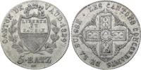 Schweiz-Waadt, Kanton 5 Batzen -