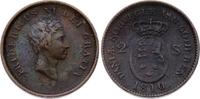 Dänemark 2 Skilling Frederik VI. 1808-1839. -