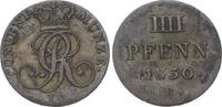 Braunschweig-Calenberg-Hannover 4 Pfennig Georg IV. 1820-1830. -