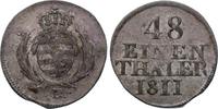 Sachsen-Albertinische Linie 1/48 Taler Friedrich August I. 1806-1827. -