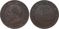 Frankreich Probe 5 Centimes Napoleon III. 1852-1870. -
