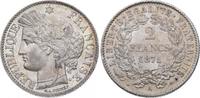 Frankreich 2 Francs Dritte Republik 1870-1940. -