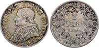 Italien-Kirchenstaat / Vatikan Lira Pio IX. 1846-1878. -