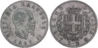 Italien-Königreich 2 Lire Vittorio Emanuele II. 1861-1878. -