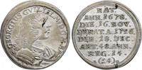 Brandenburg-Bayreuth 1/24 Taler Georg Wilhelm 1712-1726. -