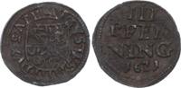 Lauenburg Ku.- 3 Pfennig August 1619-1656. -