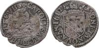 Frankreich-Verdun, bischöfliche Münzstätte 1/8 Teston Karl III. von Lothringen-Chaligny 1611-1622. -