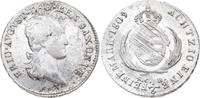 Sachsen-Albertinische Linie 1/6 Taler Friedrich August I. 1806-1827. -