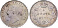 Kanada 5 Cents Victoria 1837-1901. -
