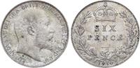 Großbritannien Sixpence Edward VII. 1901-1910. -