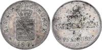 Sachsen-Albertinische Linie 2 Neugroschen Friedrich August II. 1836-1854. -