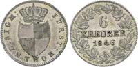 Hohenzollern-Sigmaringen 6 Kreuzer Karl 1831-1848. -