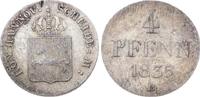 Braunschweig-Calenberg-Hannover 4 Pfennig Wilhelm IV. 1830-1837. -