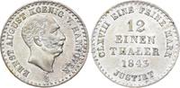 Braunschweig-Calenberg-Hannover 1/12 Taler Ernst August 1837-1851. -