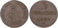 Mecklenburg-Wismar, Stadt 3 Pfennig -