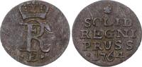 Brandenburg-Preußen Schilling Friedrich II. 1740-1786. -