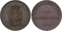 Dänemark 16 Rigsbankskilling Rigsbanktegn Frederik VI. 1808-1839. -