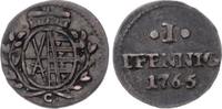 Sachsen-Albertinische Linie Pfennig Friedrich August III. 1763-1806. -