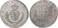 Sachsen-Albertinische Linie 1/12 Taler Friedrich August I. 1806-1827. -