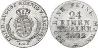 Sachsen-Albertinische Linie 1/24 Taler Friedrich August I. 1806-1827. -