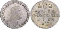 Anhalt-Bernburg 8 Gute Groschen Victor Friedrich 1721-1765. -