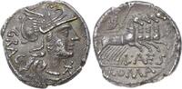 Republik Denar L. Antestius Gragulus 136 v. Chr.. -