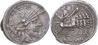Republik Denar Cn. Papirius Carbo 121 v. Chr.. -