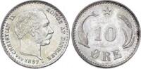 Dänemark 10 Öre 1 Christian IX. 1863-1906. -
