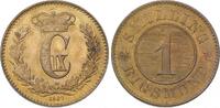Dänemark Skilling Rigsmont Christian IX. 1863-1906. -