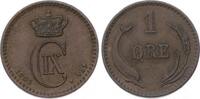 Dänemark Öre 1 Christian IX. 1863-1906. -