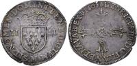 Frankreich 1/4 Ecu Heinrich IV. 1589-1610. -