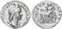 Kaiserzeit Denar Sabina, Gemahlin des Hadrian vermählt 100, gestorben 137. -