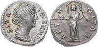 Kaiserzeit Denar Antoninus Pius für Faustina maior gestorben 141. -