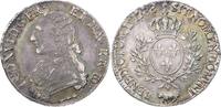 Frankreich Ecu de Béarn aux rameaux d' olivier 1 Louis XVI. 1774-1793. -