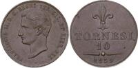 Italien-Neapel und Sizilien 10 Tornesi Franz II. 1859-1861. -