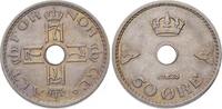 Norwegen 50 Öre 1 Haakon VII. 1905-1957. -