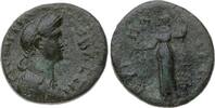 Kaiserzeit AE Domitia Longina +130, Gattin des Domitian. -