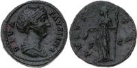 Kaiserzeit Dupondius Antoninus Pius für Faustina maior gestorben 141. -