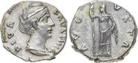 Kaiserzeit Denar Antoninus Pius für Faustina maior gestorben 141. -