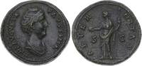 Kaiserzeit Sesterz Antoninus Pius für Faustina maior gestorben 141. -