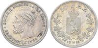 Norwegen 50 Öre 1 Oscar II. 1872-1905. -